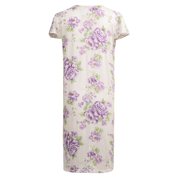 Women Nightgown Sleepwear for Women Sexy Soft Gown - Picture 7 of 7